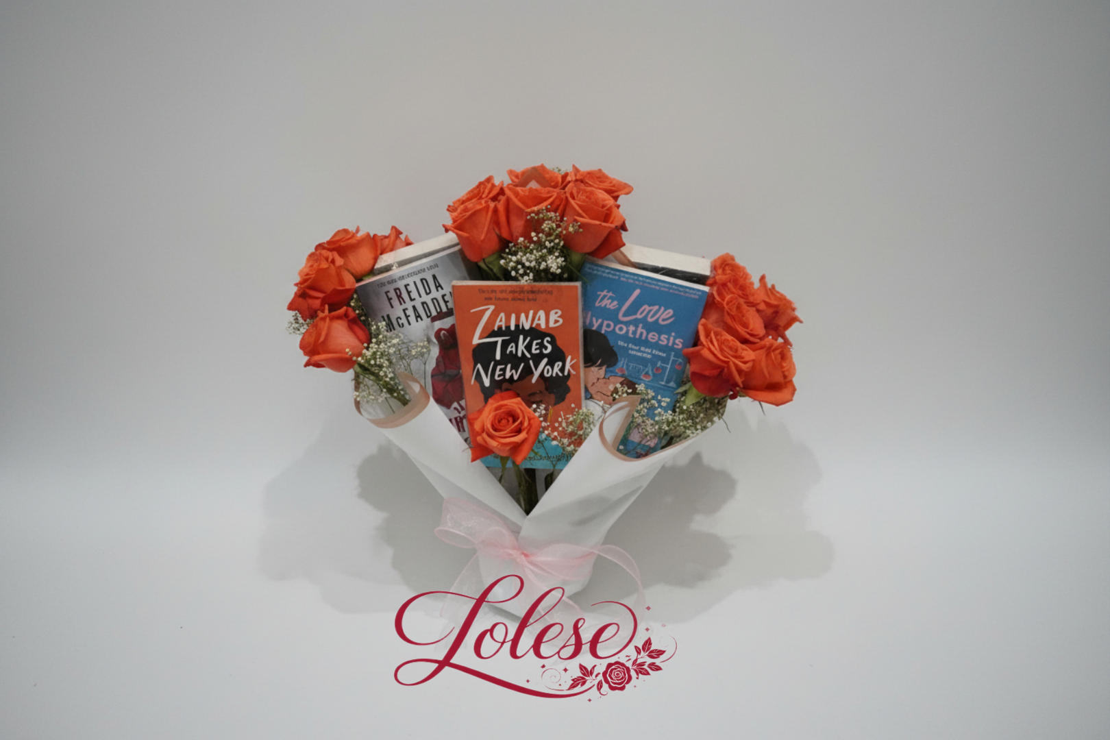 The Book Lovers Floral Haven