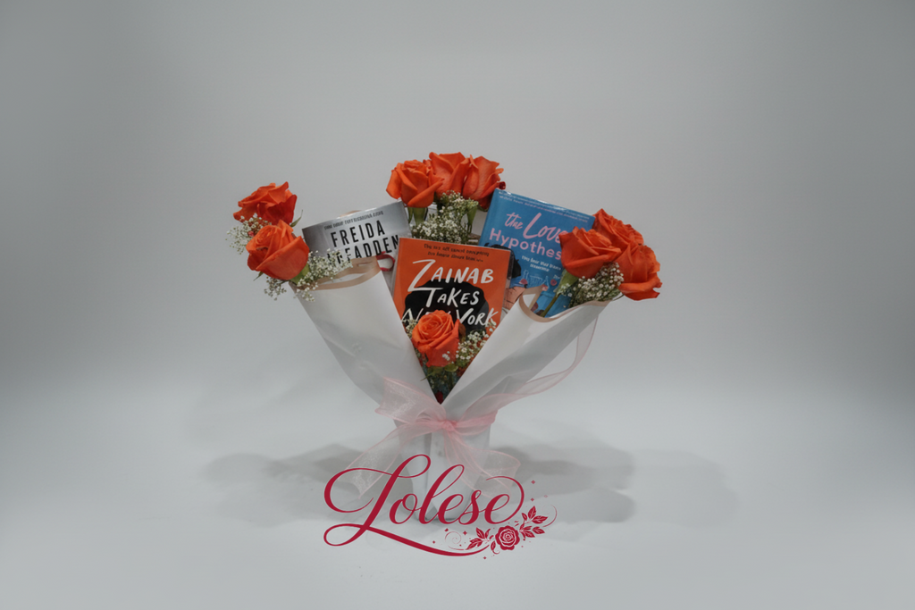 The Book Lovers Floral Haven