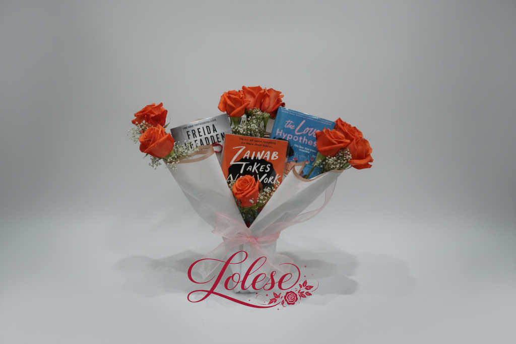 The Book Lovers Floral Haven
