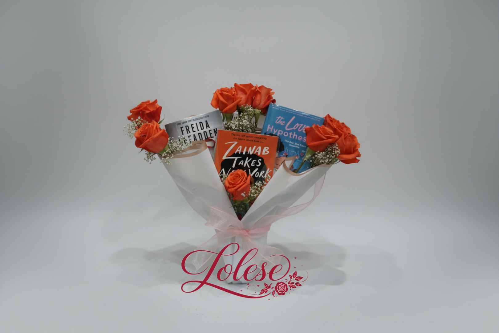 The Book Lovers Floral Haven